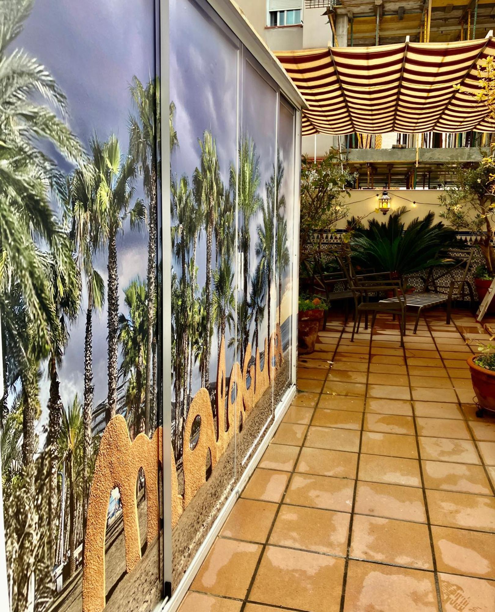 Maravilloso Apartamento Centrico De 70M2, Jardin Propio 40M2 Con Piscina Para Ninos Y Parking Opcional Μάλαγα Εξωτερικό φωτογραφία